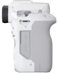 Безогледален фотоапарат Canon - EOS R50, RF-S 18-45mm, f/4.5-6.3 IS STM, бял + Обектив Canon - RF 85mm f/2 Macro IS STM - 6t